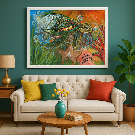 Turtle 1 Print - Archival Paper Museum Quality