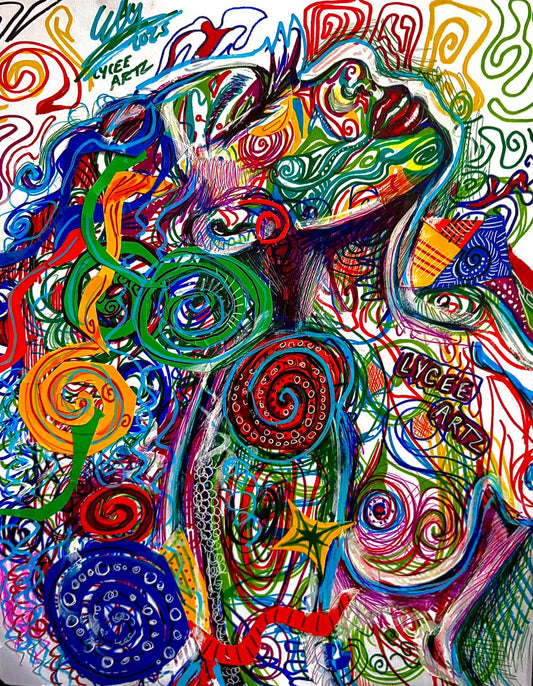 Curly Girl - Canvas